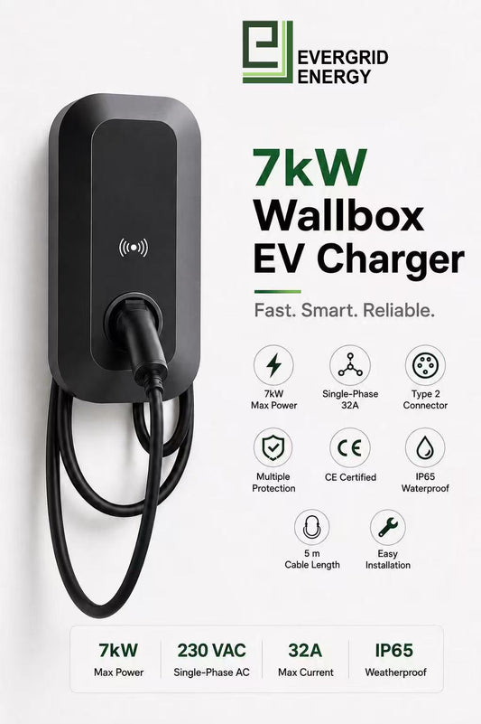 7kW Wallbox EV Charger